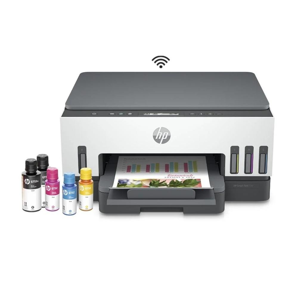 IMPRESORA MULTIFUNCIONAL HP SMART TANK 720 BLANCO – WIFI