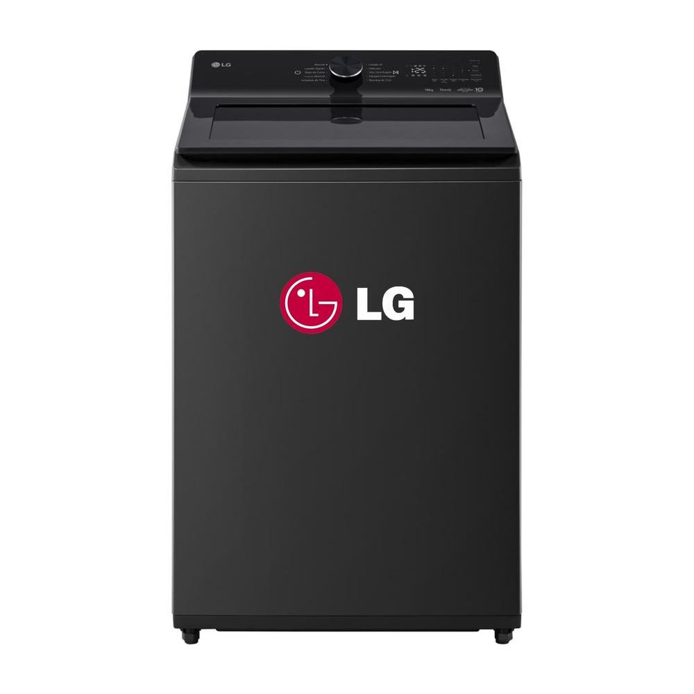 LAVADORA LG 18 KG CON AI DD THINQ TURBO WASH WT18OBTX ONYX NEGRO