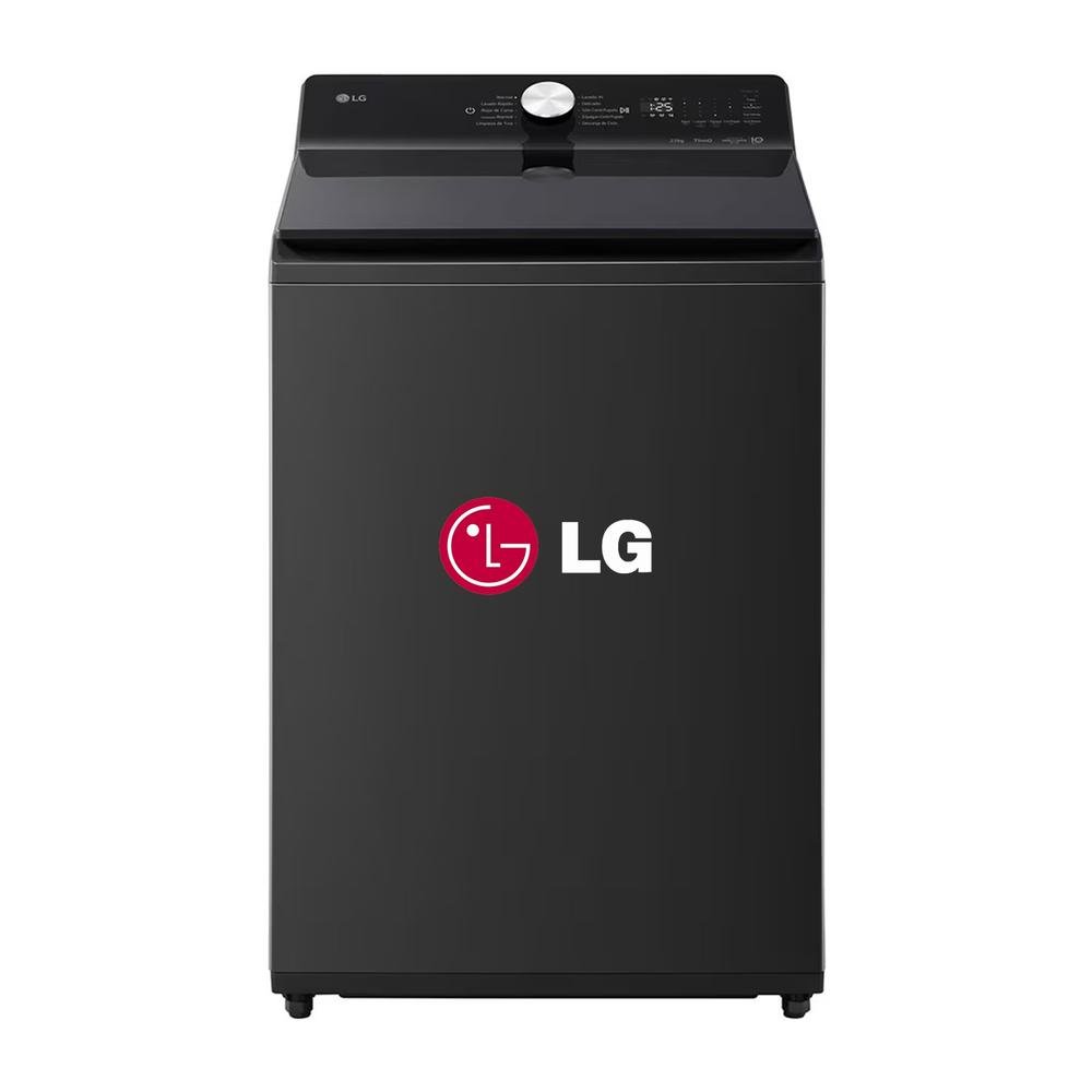 LAVADORA LG 22 KG CON AI DD CICLO PETCARE Y TURBOWASH WT22OBTX ONYX NEGRO