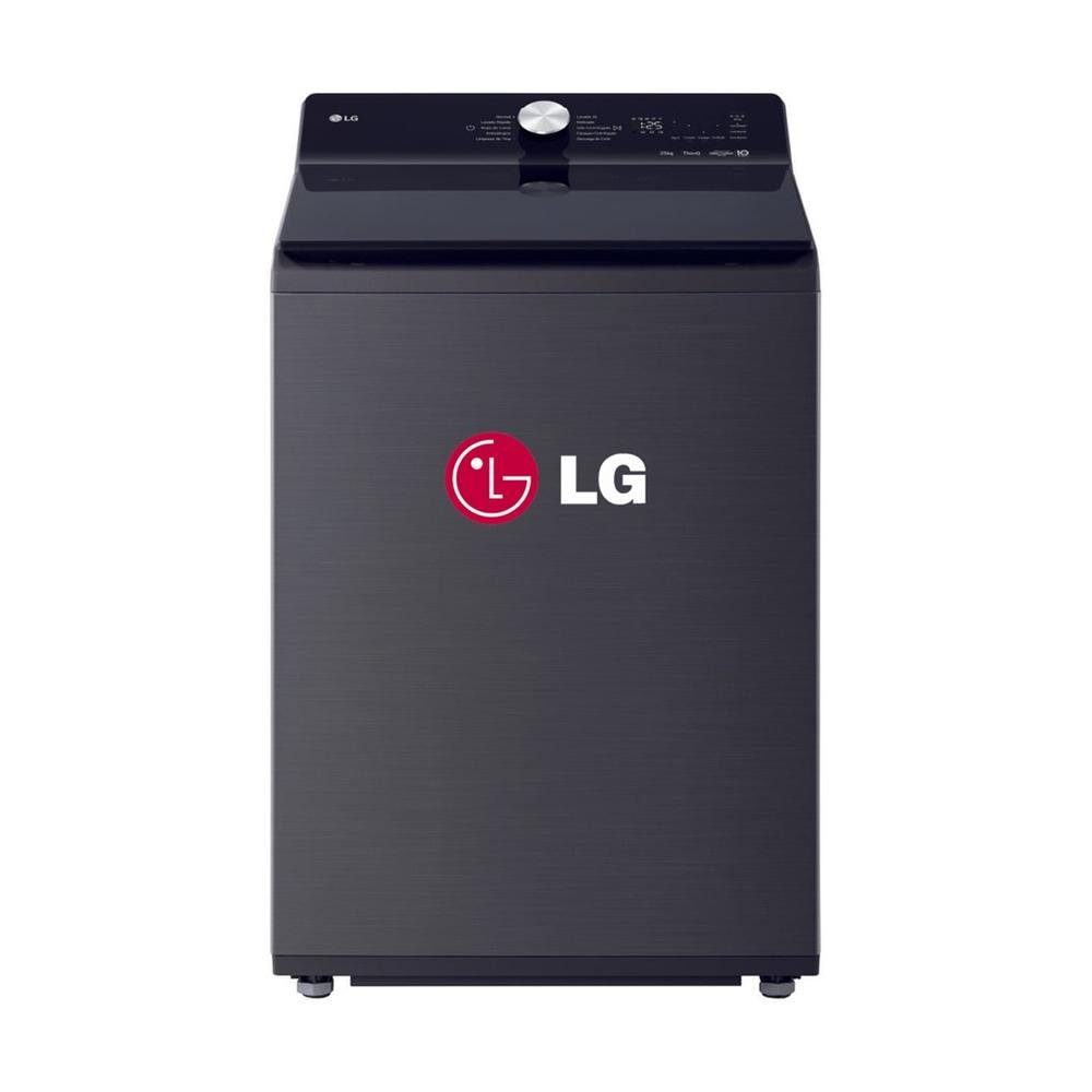 LAVADORA LG 25 KG CON AI DD CICLO PETCARE THINQ STEAM WT25PBTXS PLATINUM BLACK