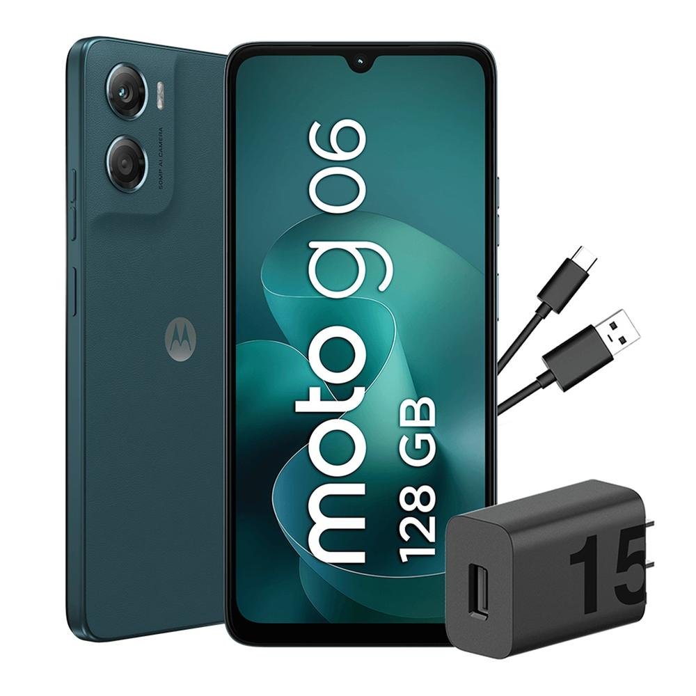 CELULAR MOTOROLA MOTO G06 AZUL 6.9” 4GB 128GB NANO SIM