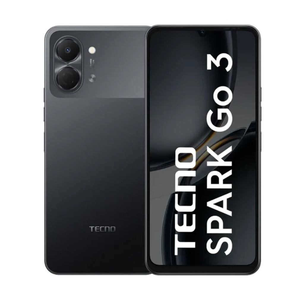 CELULAR TECNO SPARK GO 3 4+128GB (KN3) - INK BLACK