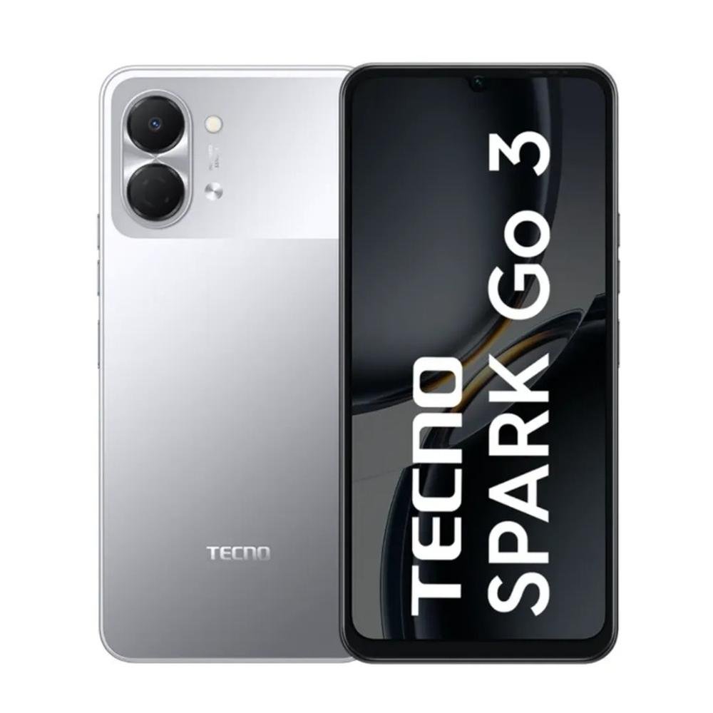 CELULAR TECNO SPARK GO 3 4+128GB (KN3) - TITANIUM GREY