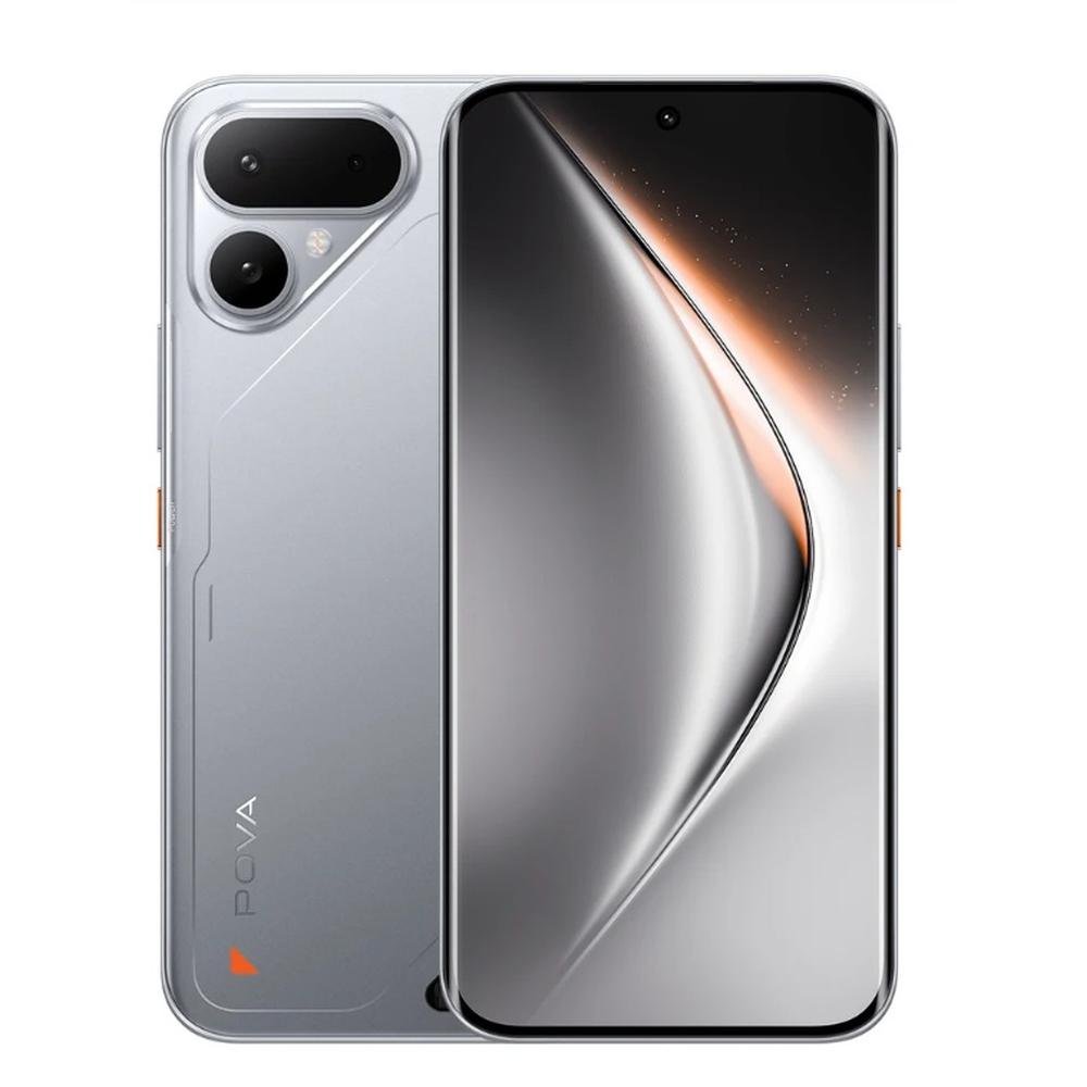 CELULAR TECNO POVA CURVE 2 5G 8+256GB (LK7K) - MELTING SILVER
