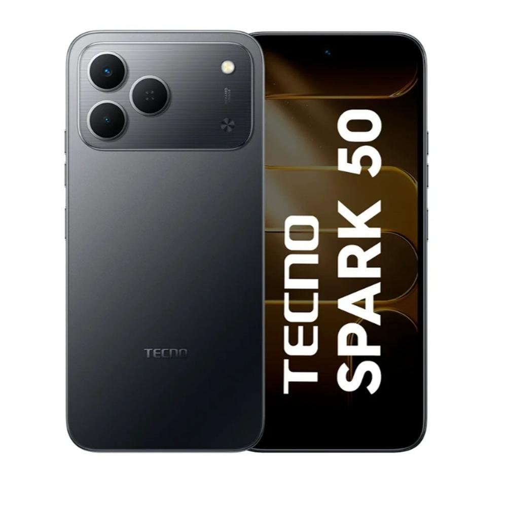 CELULAR TECNO SPARK 50 4+256GB (KN4) - INK BLACK