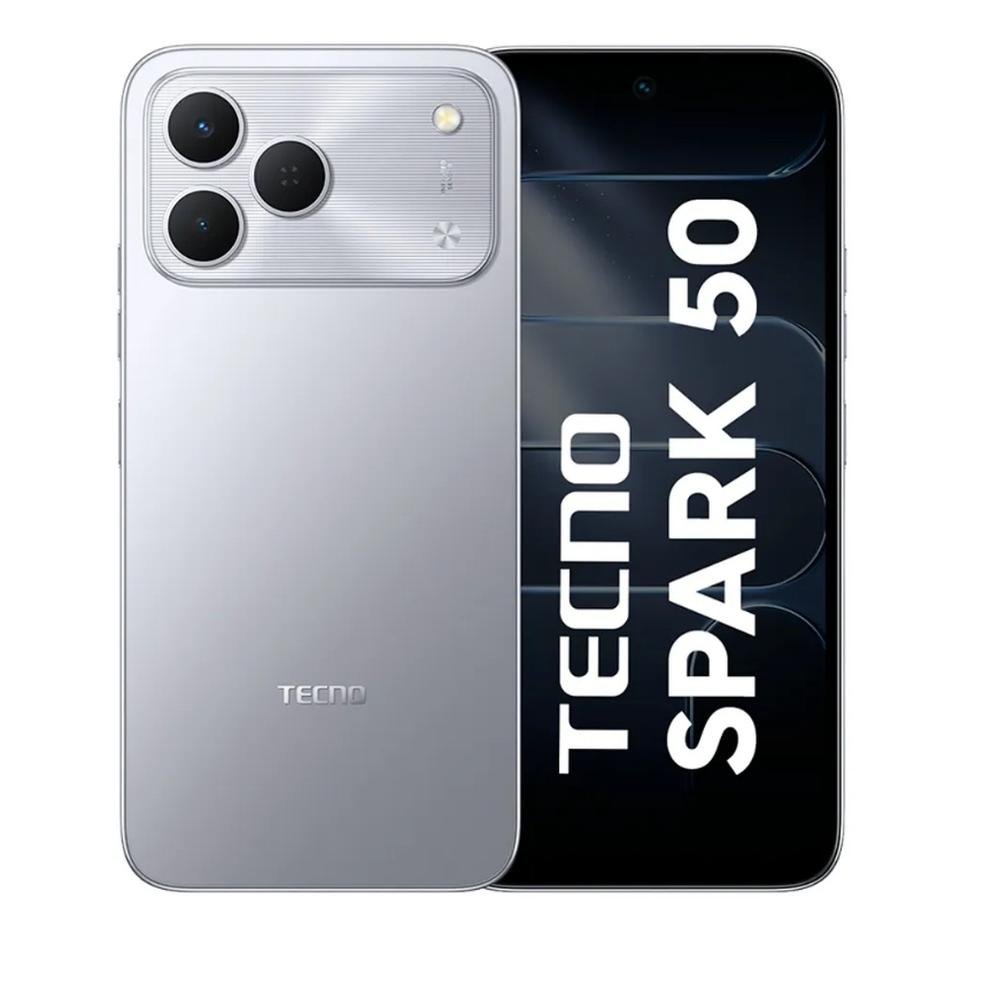 CELULAR TECNO SPARK 50 4+256GB (KN4) - TITANIUM GREY