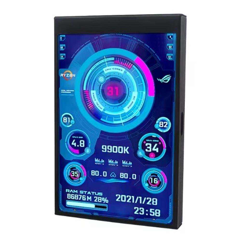 MINI MONITOR IPS 3.5" USB TIPO-C