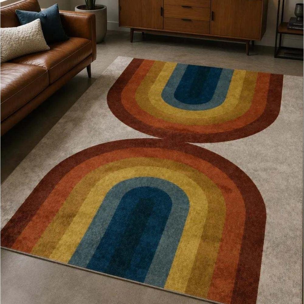 ALFOMBRA RAINBOW 2X3M GRIS
