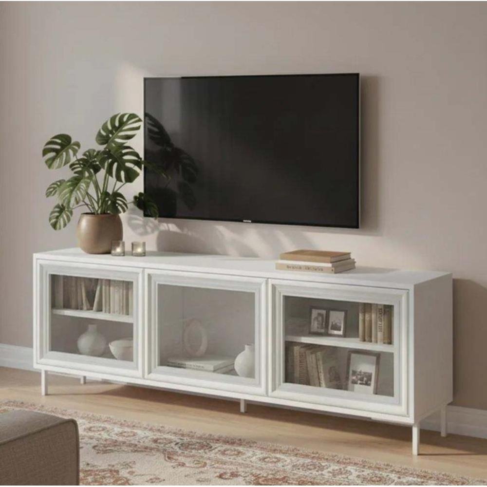 STAND TV OSLO 0.48 X 1.36 X 0.35 MTS BLANCO