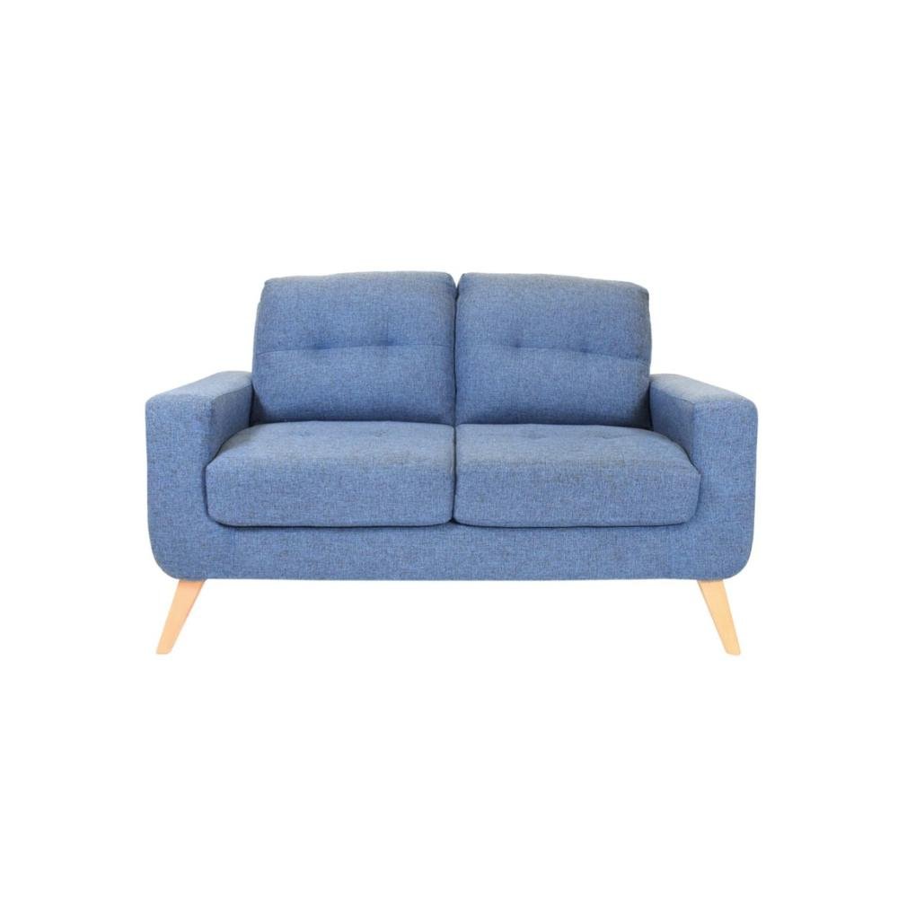 SOFA SCOTTY TELA ALPHA TOUCH 2C AZUL ACERO
