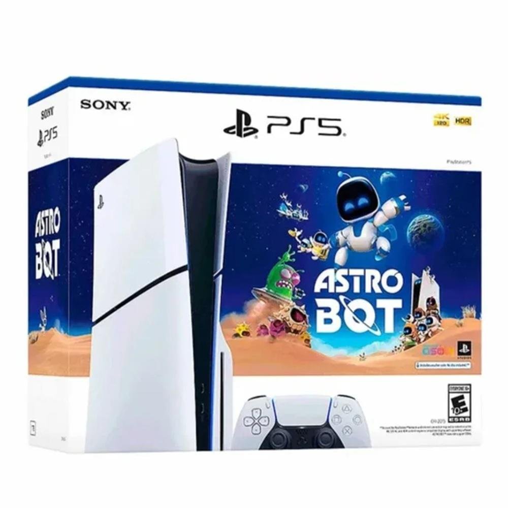 PLAYSTATION 5 SLIM CON LECTORA ASTRO BOT GRAN TURISMO7