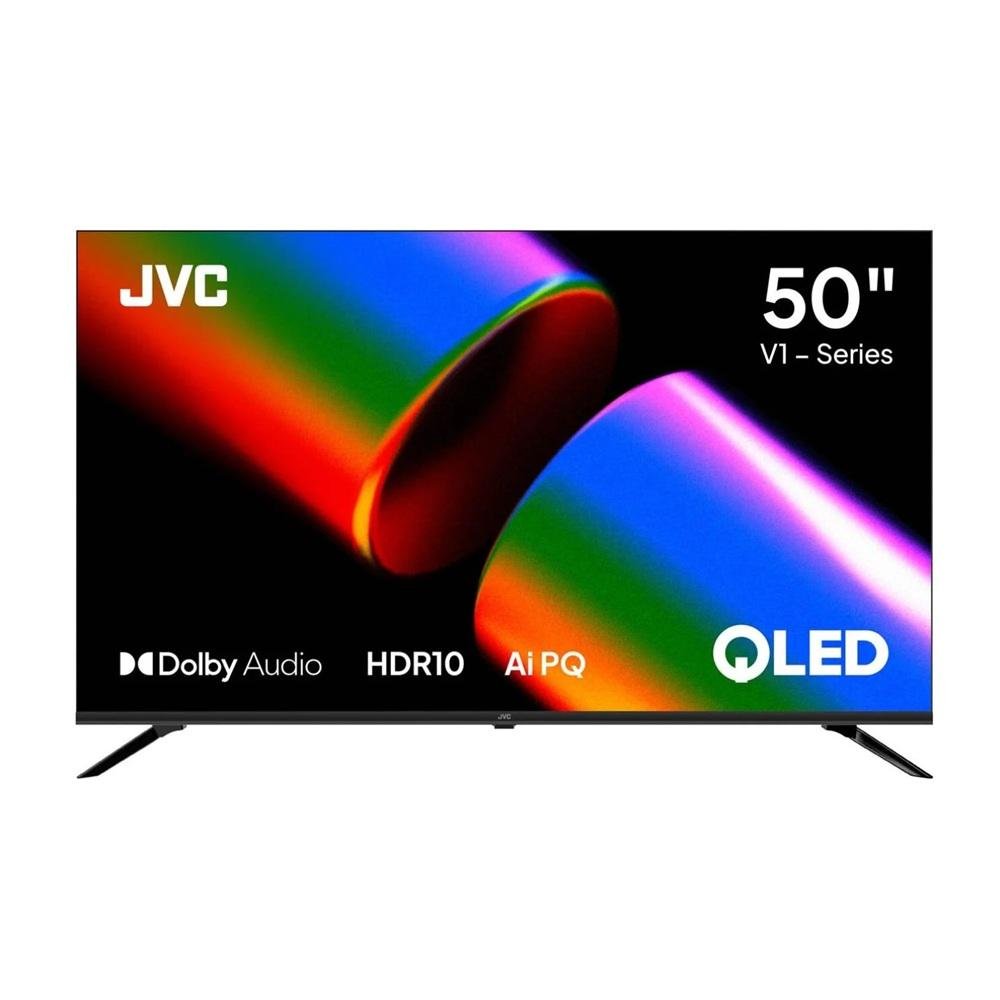 TELEVISOR JVC 50" LT-50KM758 2025 QLED 4K UHD GOOGLE TV