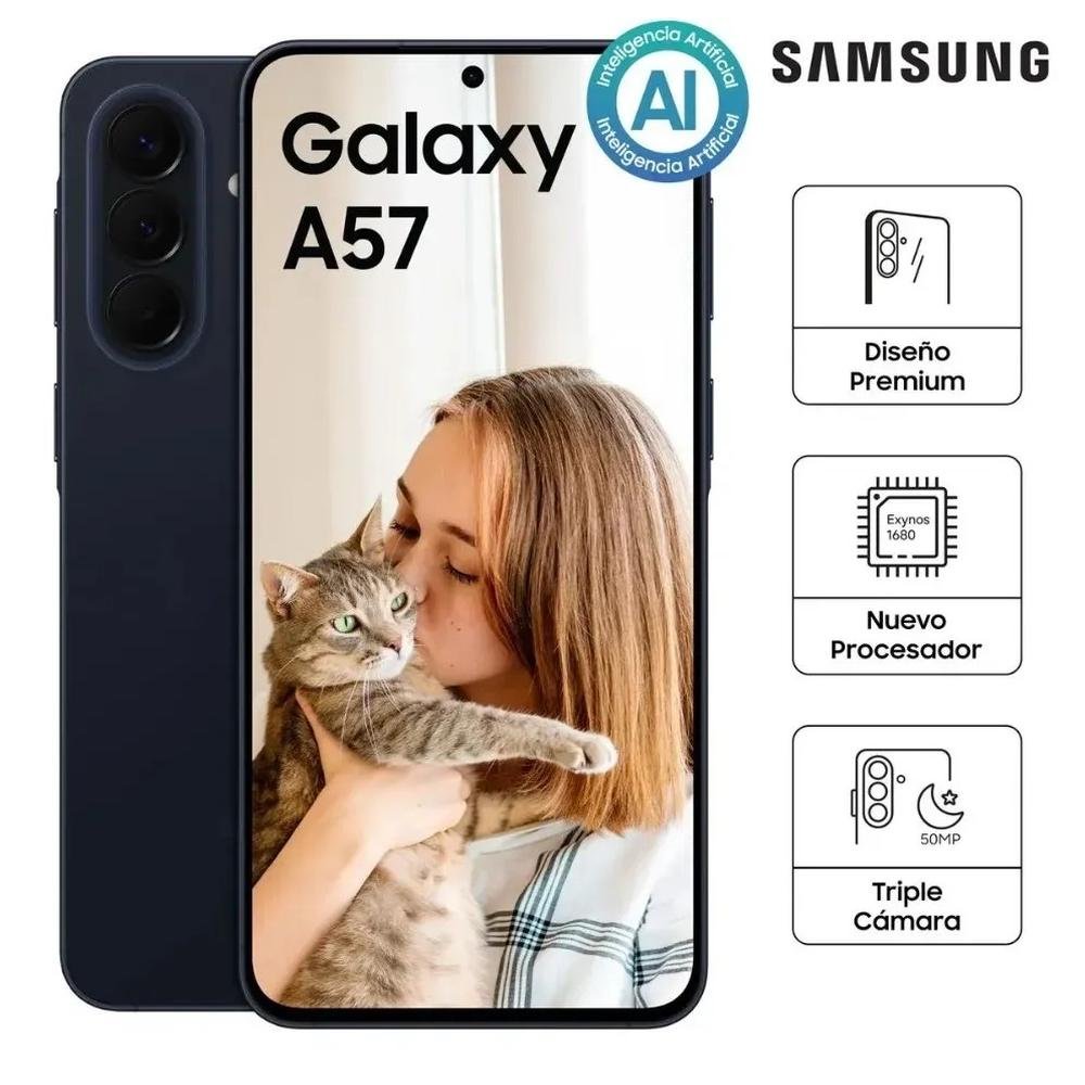 CELULAR SAMSUNG A57 5G  8GB 256 GB Awesome Navy (Azul Oscuro)