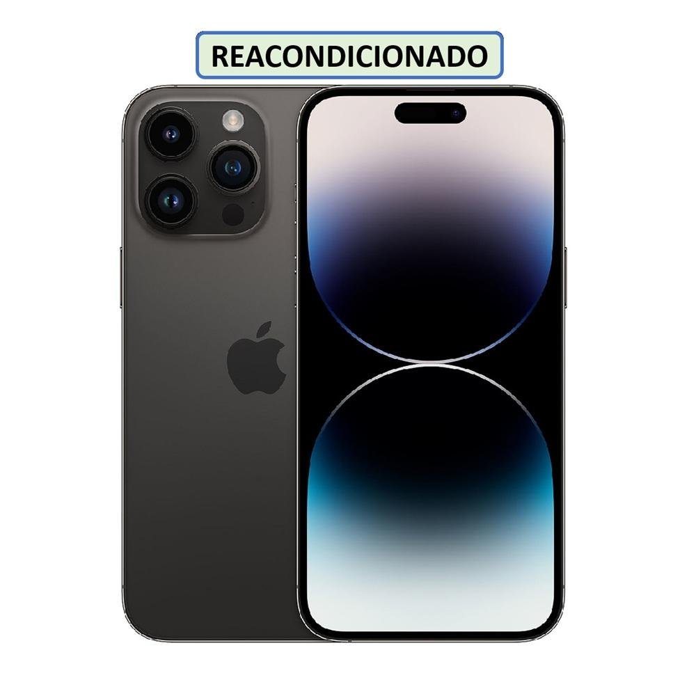 CELULAR IPHONE 14 PRO MAX ESIM 512GB 6GB NEGRO (REACONDICIONADO)