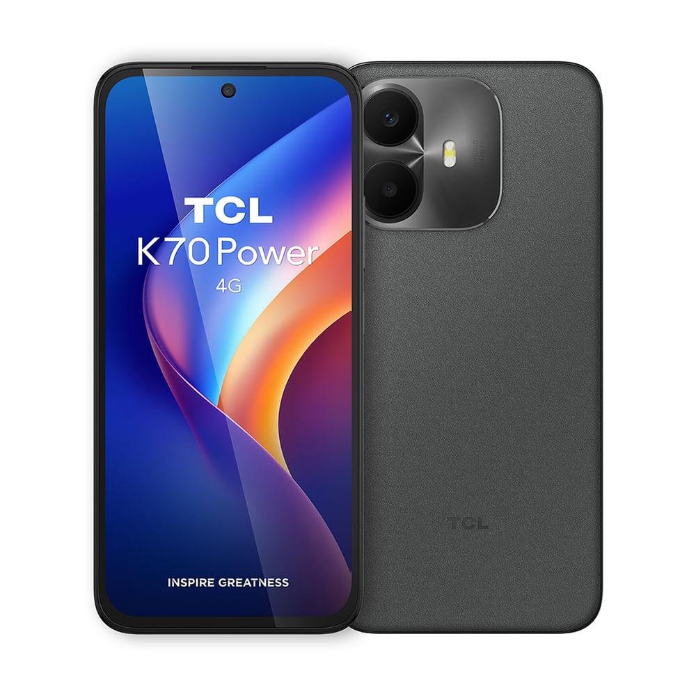 CELULAR TCL K70 POWER 256GB 8GB RAM CÁMARA 50 MP GRIS