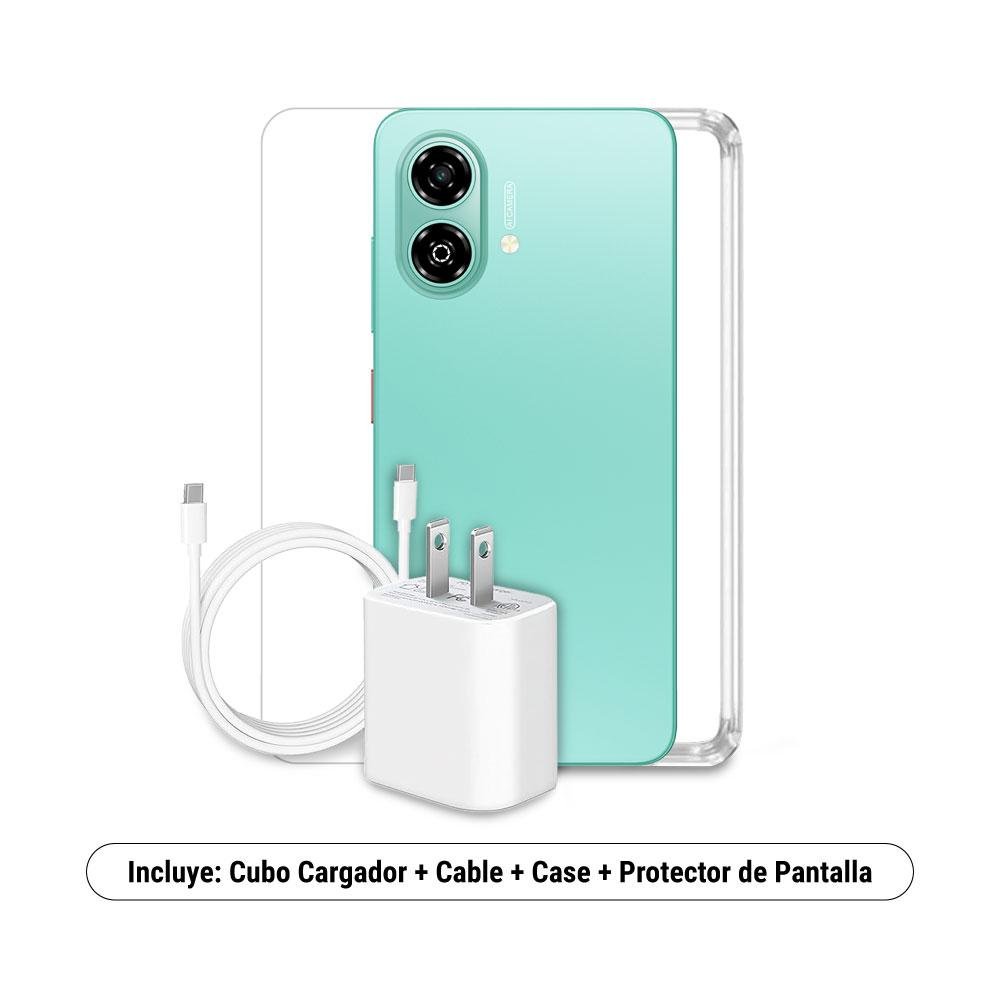 CELULAR ZTE A35E 64GB 2GB RAM CÁMARA 8MP VERDE