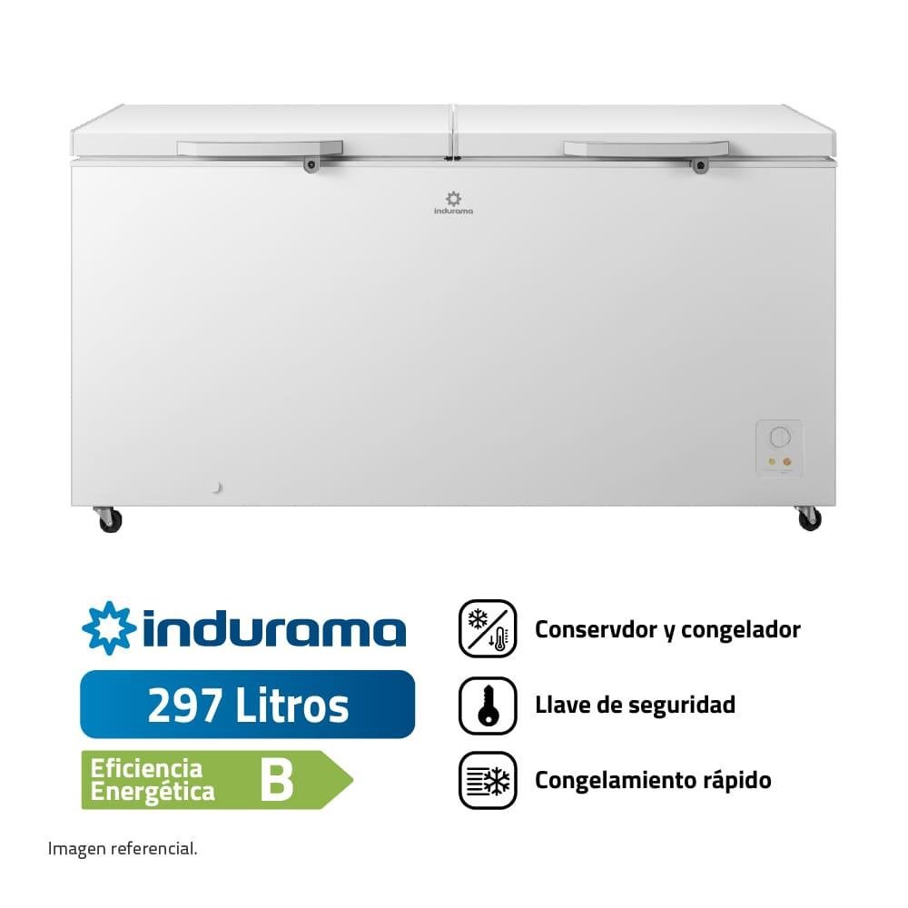 CONGELADORA INDURAMA CI-420BL 420L DEFROST BLANCO