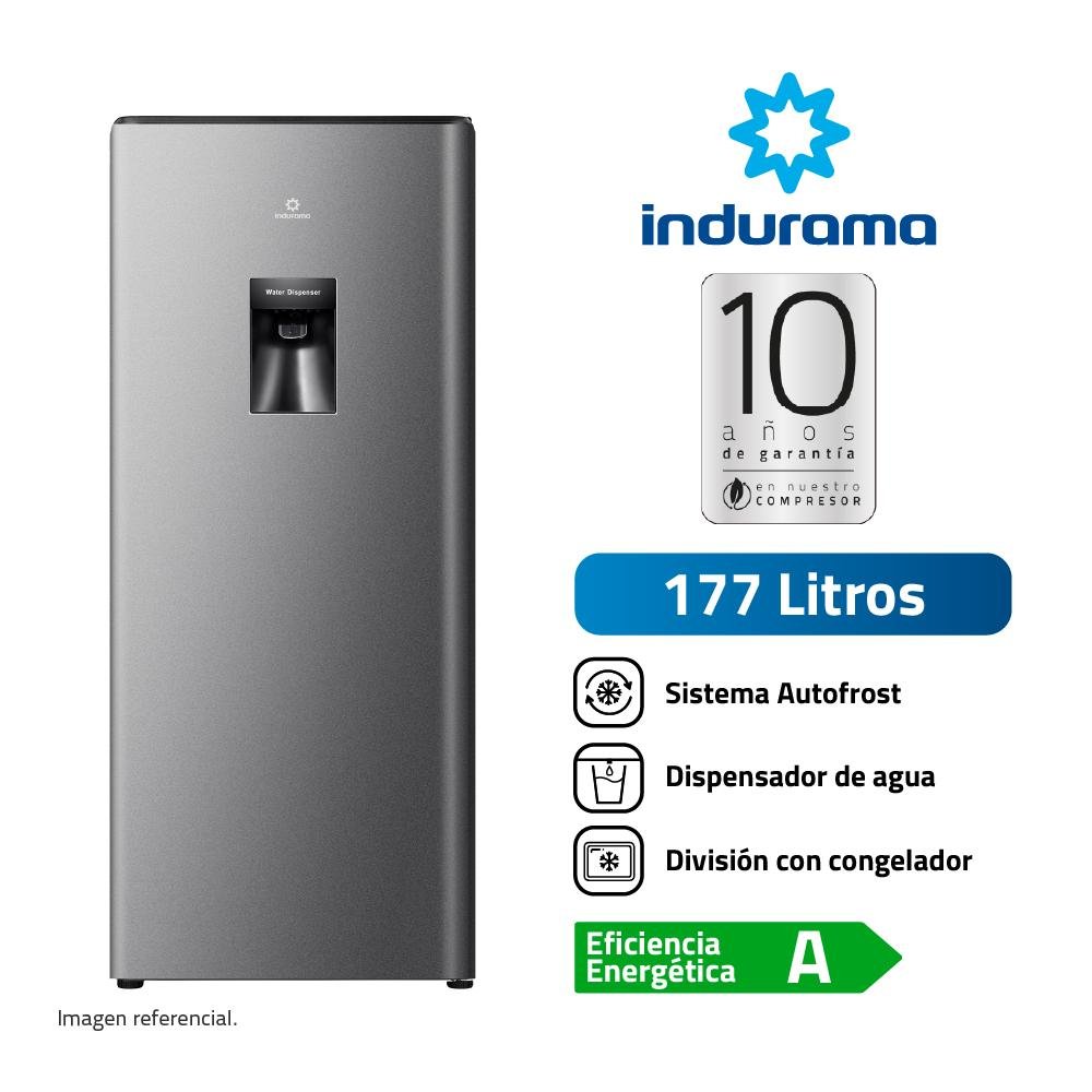 REFRIGERADORA INDURAMA RI-289D 177L FROST CROMA