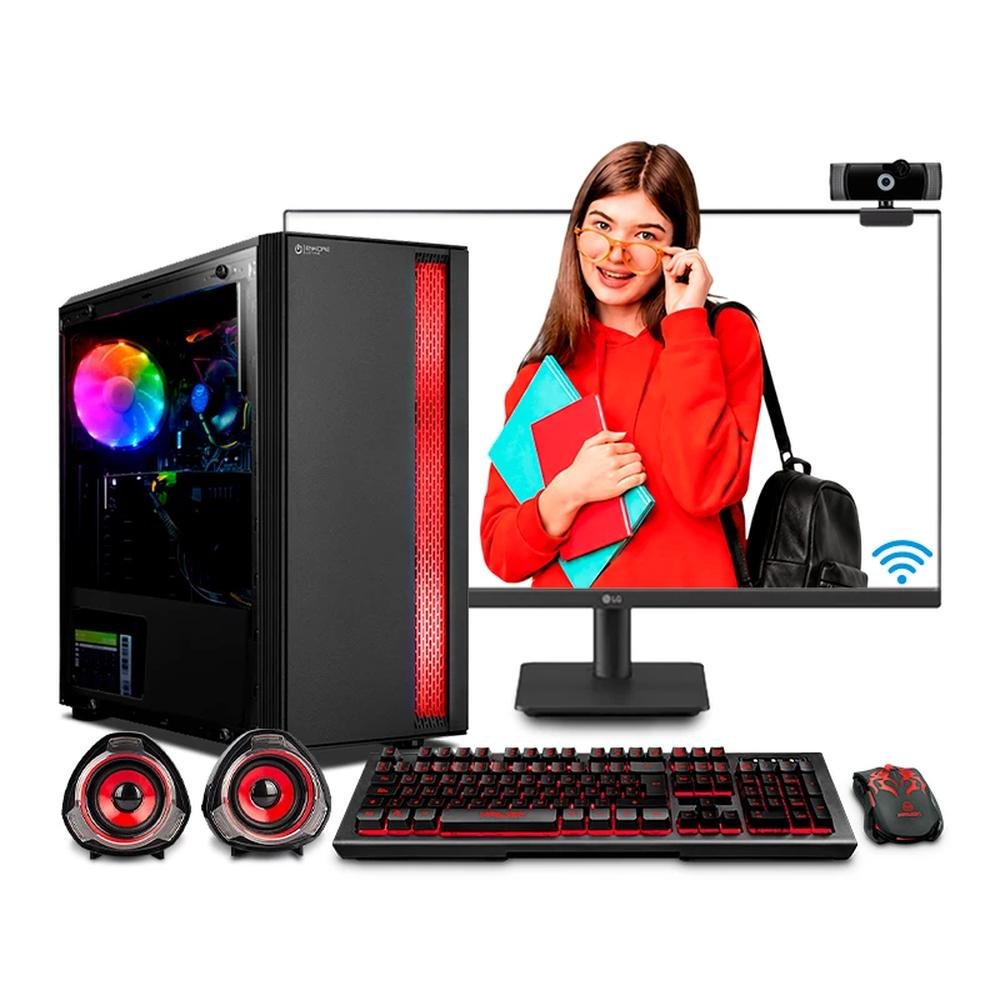 COMPUTADORA INTEL CORE I5 12400 24" SSD 500GB 16GB DDR4 350W-MIPCLISTA